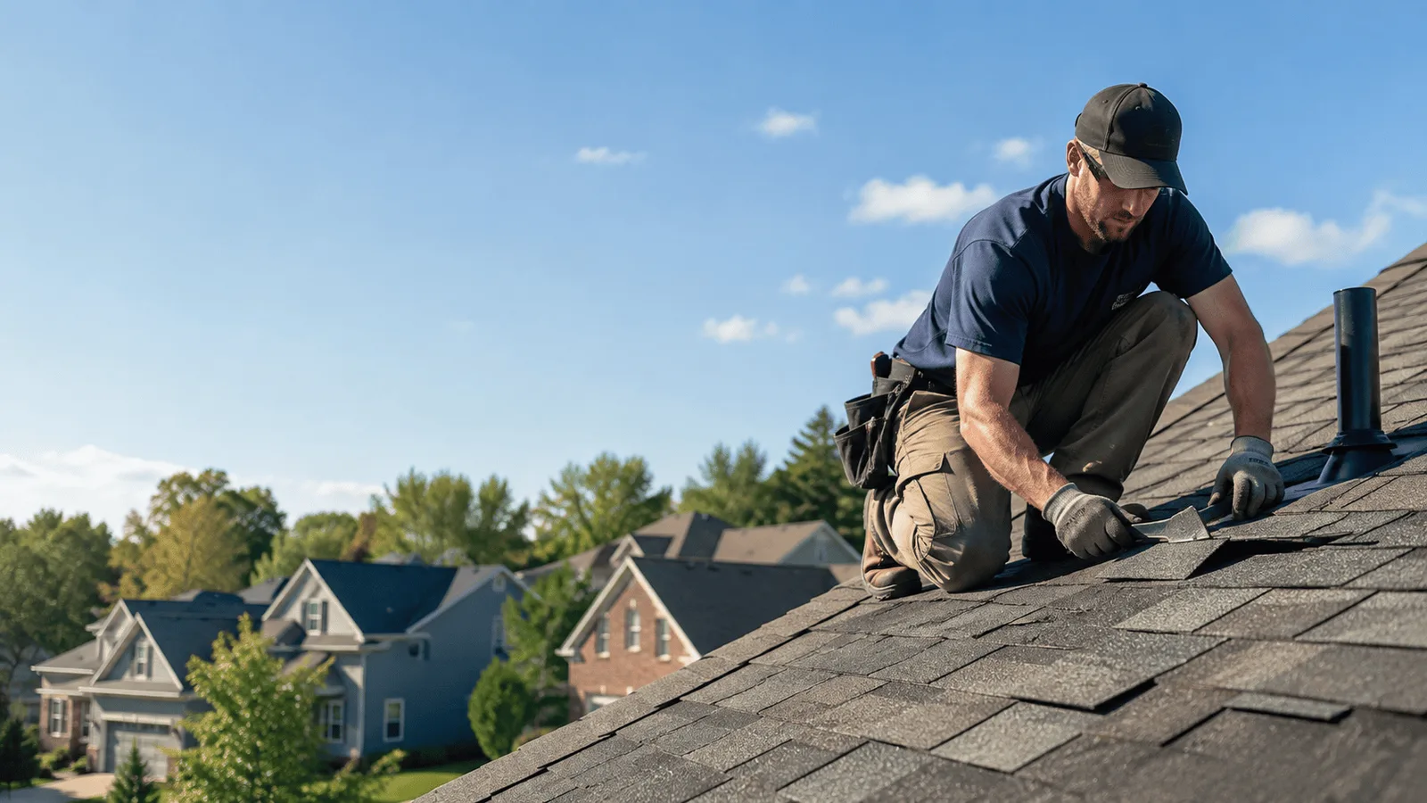 Roof Leak Repair in De Graff, OH near me
